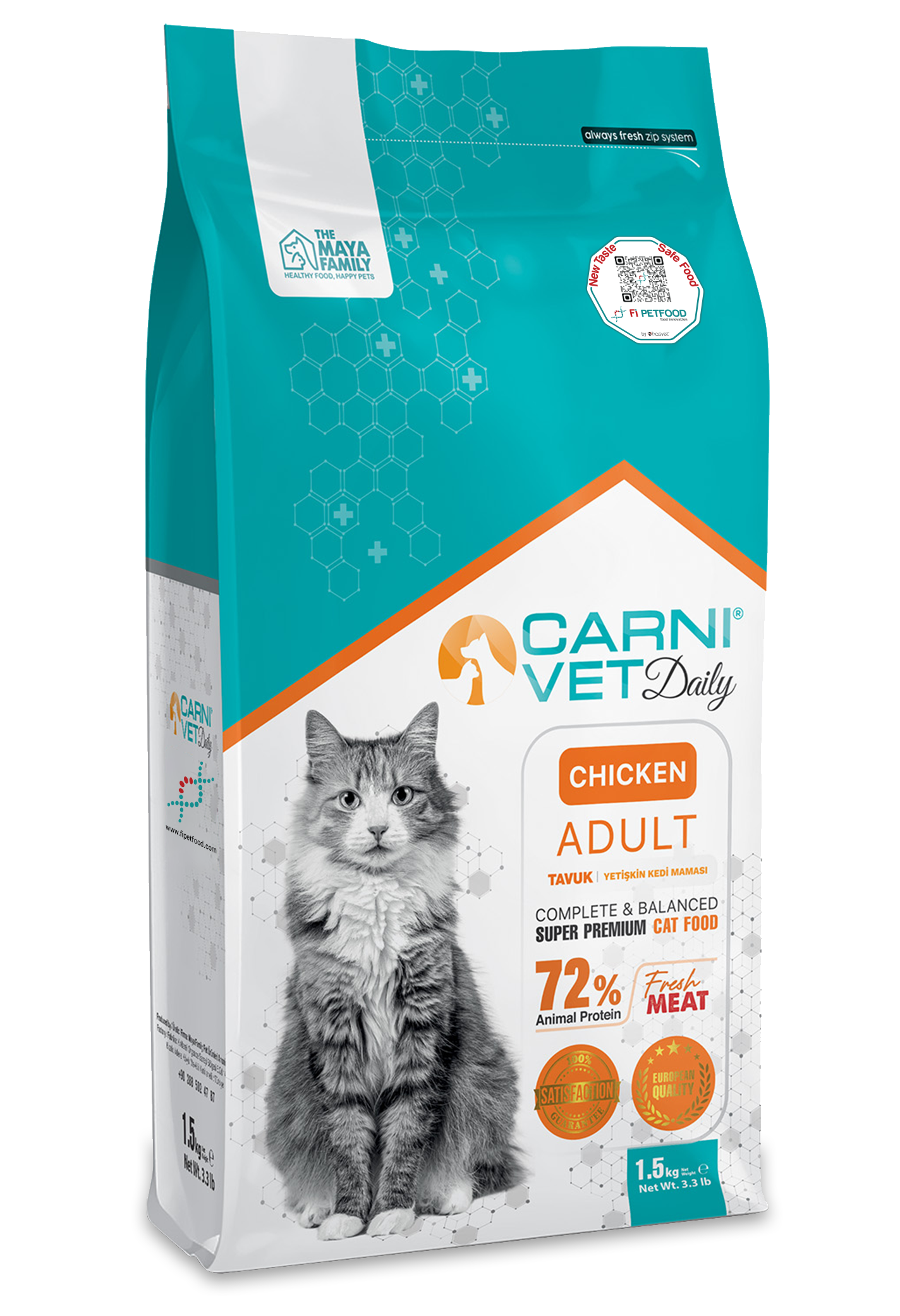 CARNI VET DAILY KEDİ TAVUK YETİŞKİN 